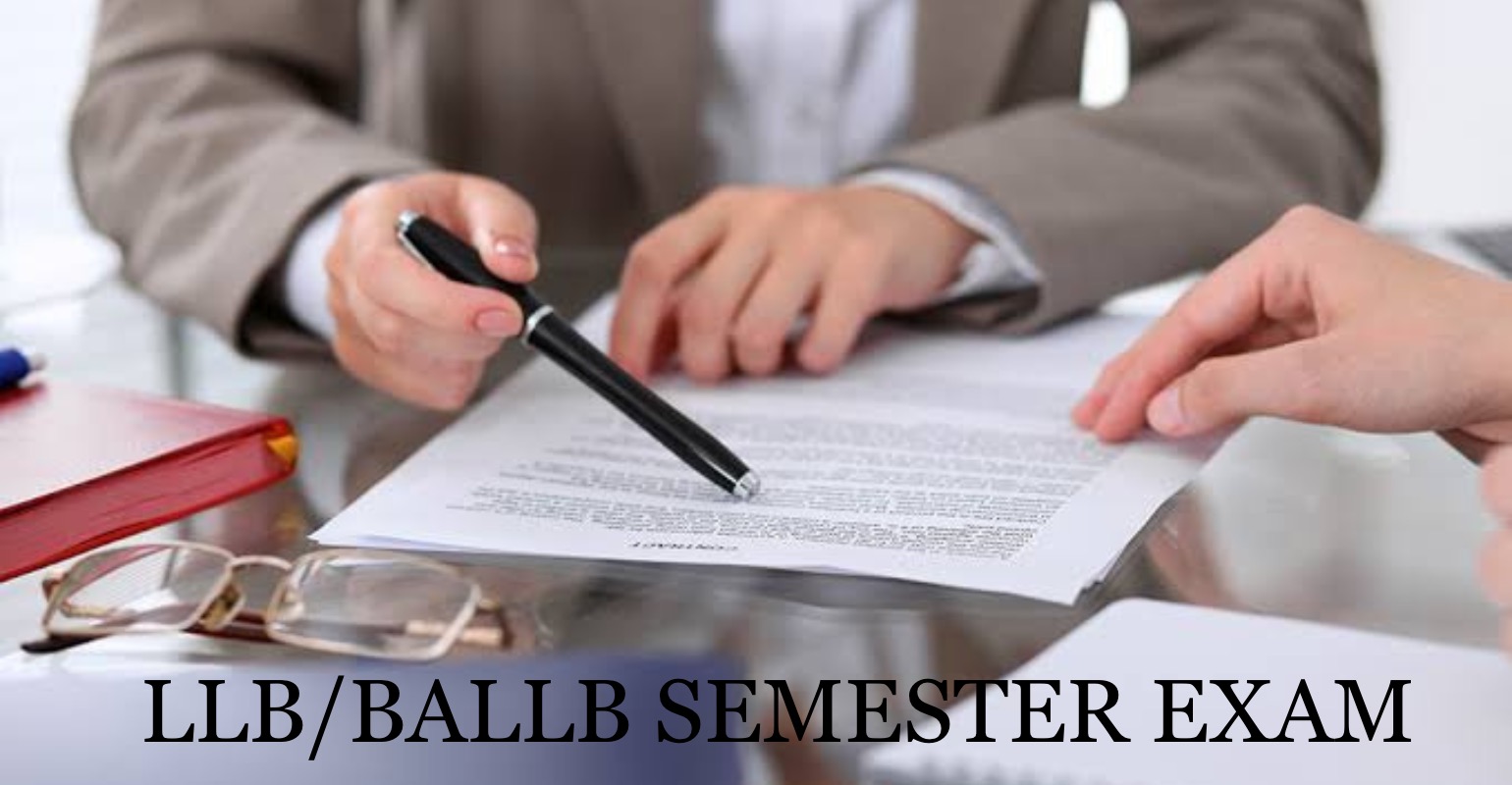 LLB/BALLB SemesterExam